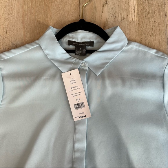 BNWT French Connection Button Up Tee S - Picture 2 of 5